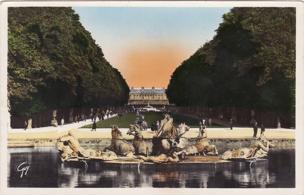 Bassin du Char d'Apollon à Versailles